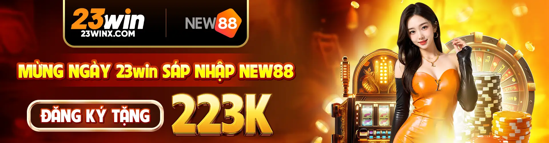 23win banner hợp tác cùng new88