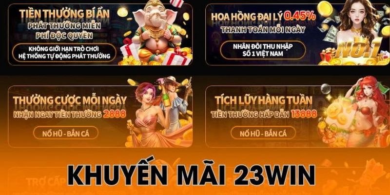 Những điều khoản dịch vụ 23win về cách nhận khuyến mãi